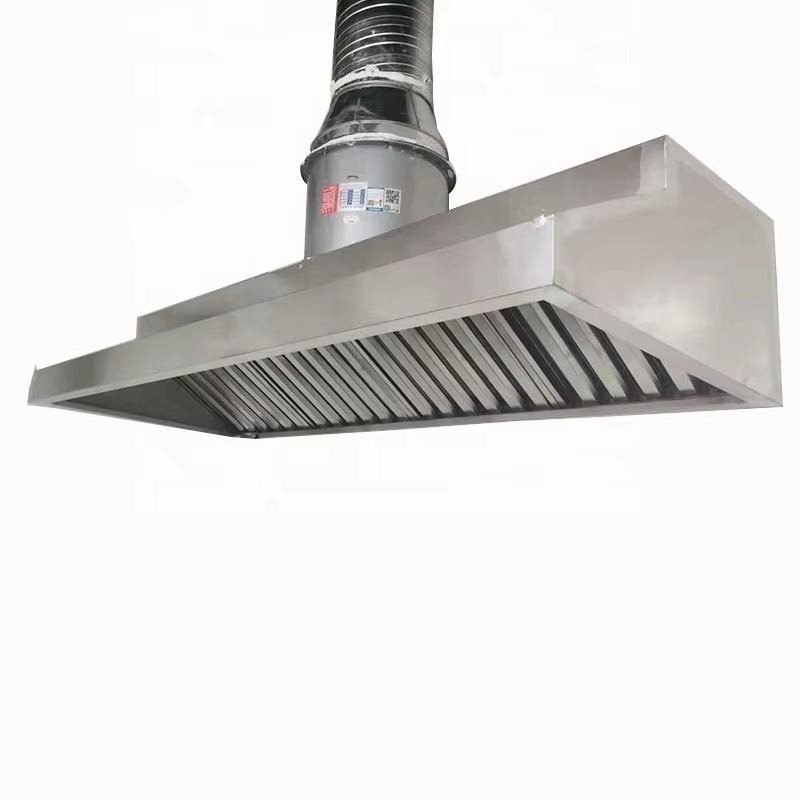 Commercial Kitchen Vent Hood - Gewerbliche Küchenausrüstung Edelstahl Rauchabzugshaube Restaurant Hotel