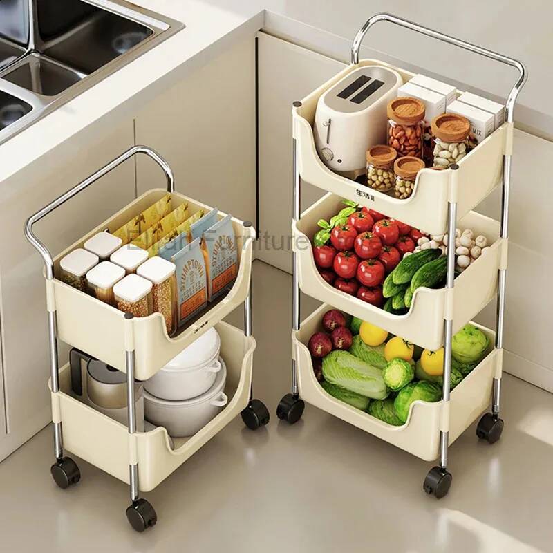 Commercial Kitchen Ceiling - Rollbarer Küchenwagen, Bodenständer, mehrstöckiger Aufbewahrungsständer bis