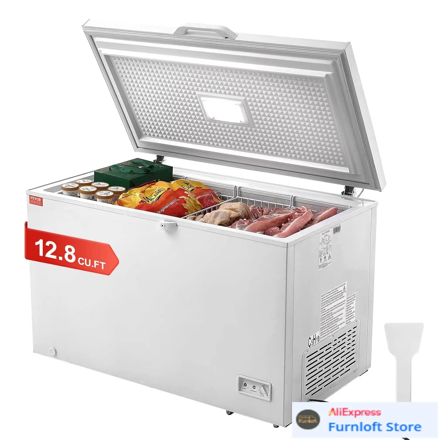 Commercial Chest Freezer - Gefriertruhe, 12,8 Cu.ft / 345 L
