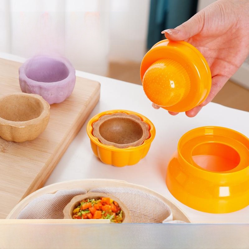 Commercial Kitchen Store - Kommerzieller Haushalts-Frühstücks-Getreidemühlen-Wokkopf DIY-Form aus Kunststoff für