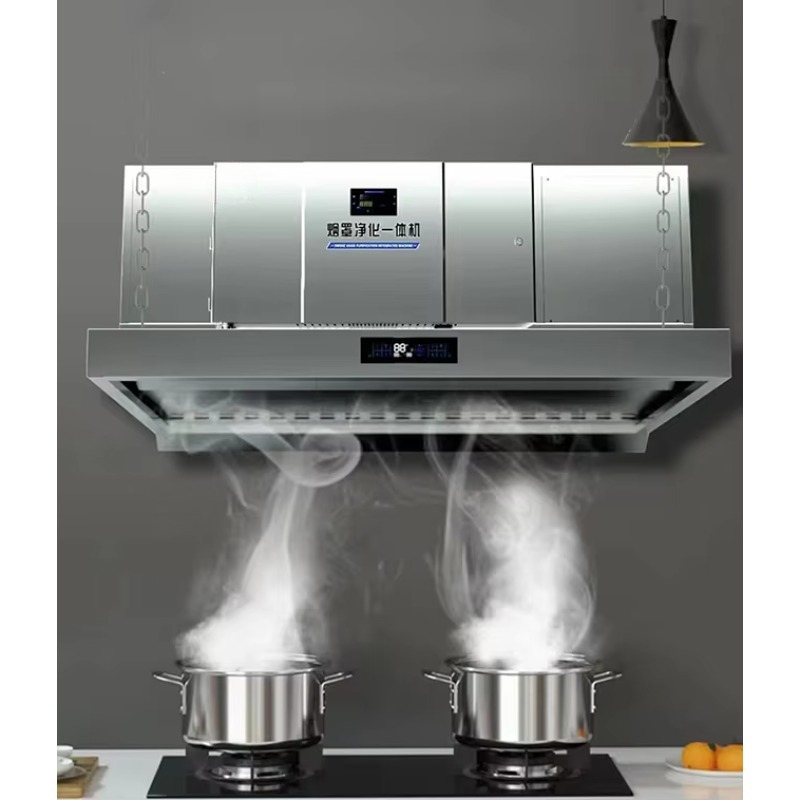Commercial Exhaust Hood - Maßgeschneiderter eingebauter elektrostatischer Luftreiniger ESP Kommerzielle