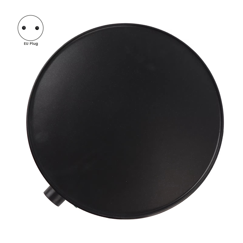 Crepe Maker Griddle - ABUG-Elektrische Grillplatte, Kreppmaschine, antihaftbeschichtet, mit Holzspatel,