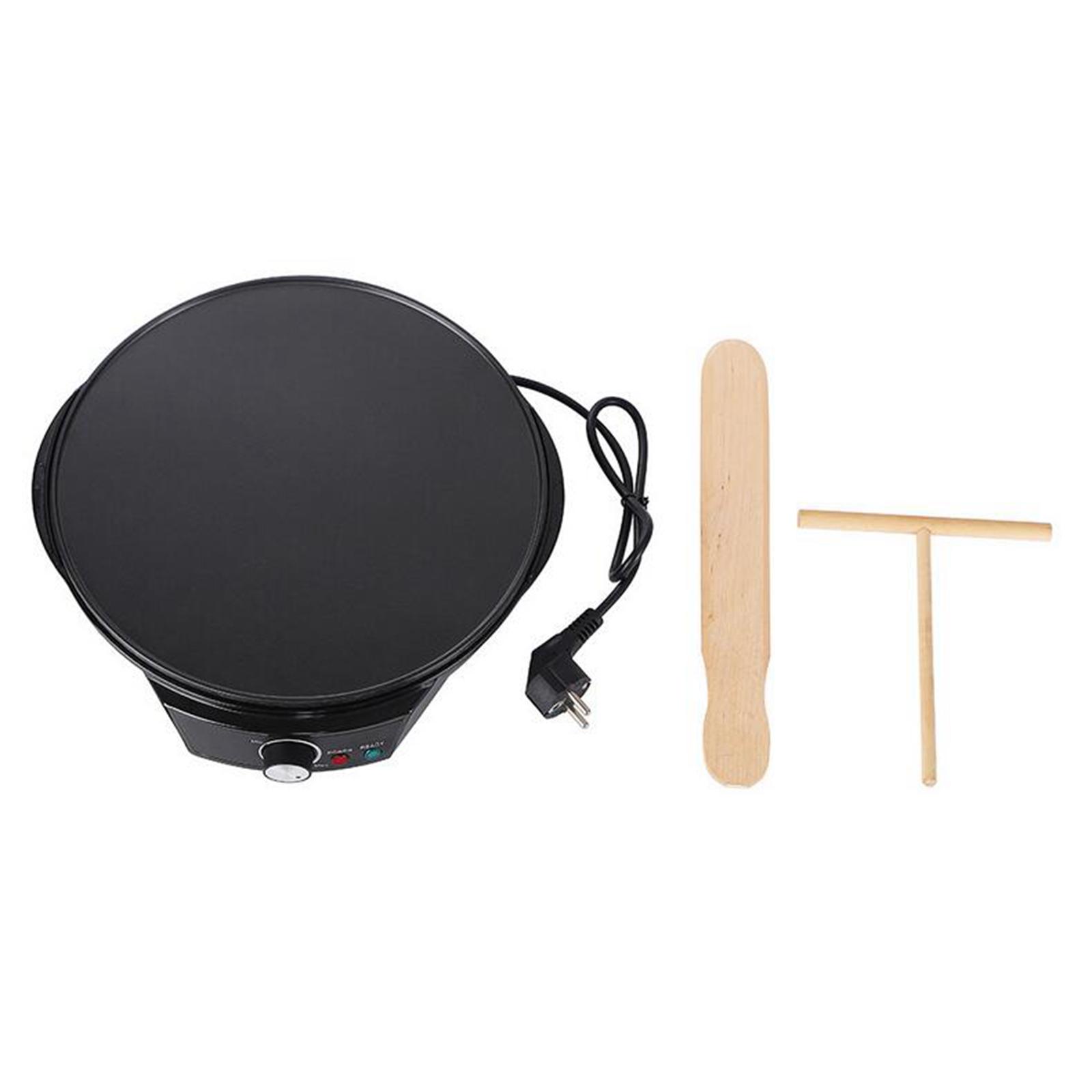 Crepe Maker Griddle - 12-Zoll Elektrische Crêpes-Maschine und Grillplatte 110V