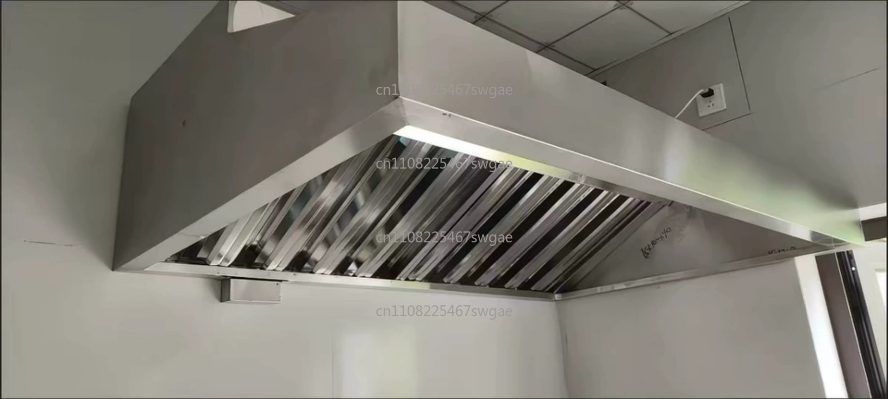 Commercial Exhaust Hood - Edelstahl-Küchenabzugshaube mit Hoher Leistung für Restaurants