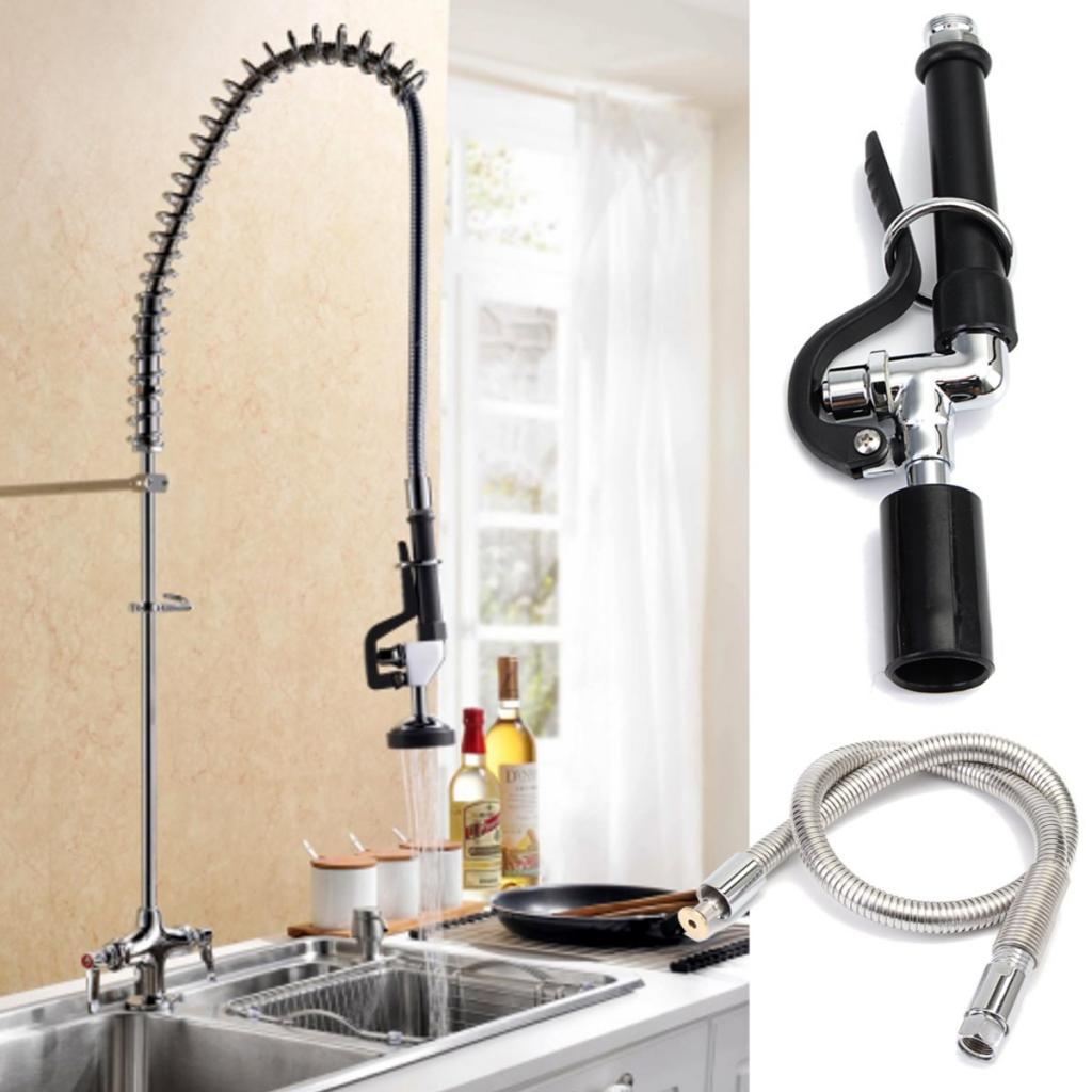 Commercial Kitchen Tap With Spray - Gewerbliche Küchen-Sprühköpfe mit ABS-Griff, Moderner Regenduschen-Sprühhahn