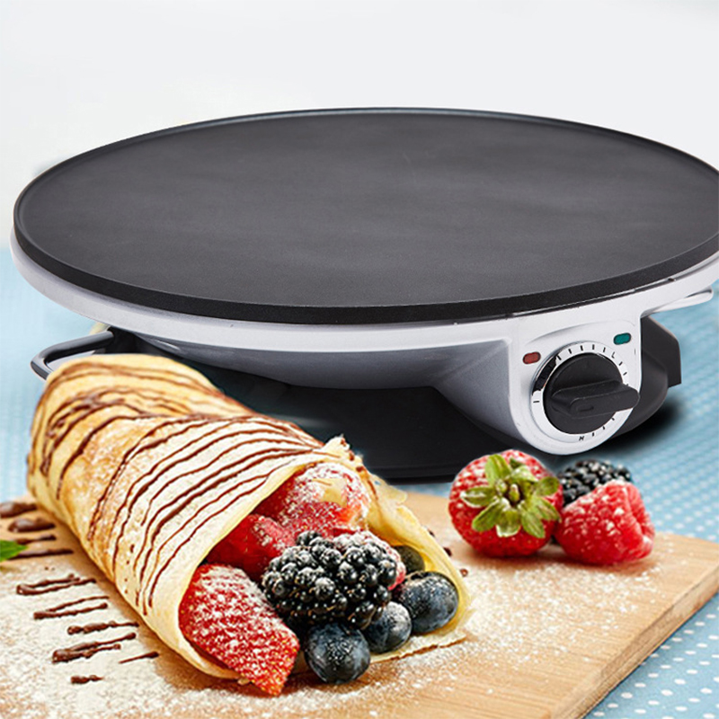 Crepe Maker Griddle - Crêpes-Maker für Zuhause, 32 cm Pfannkuchenpfanne,