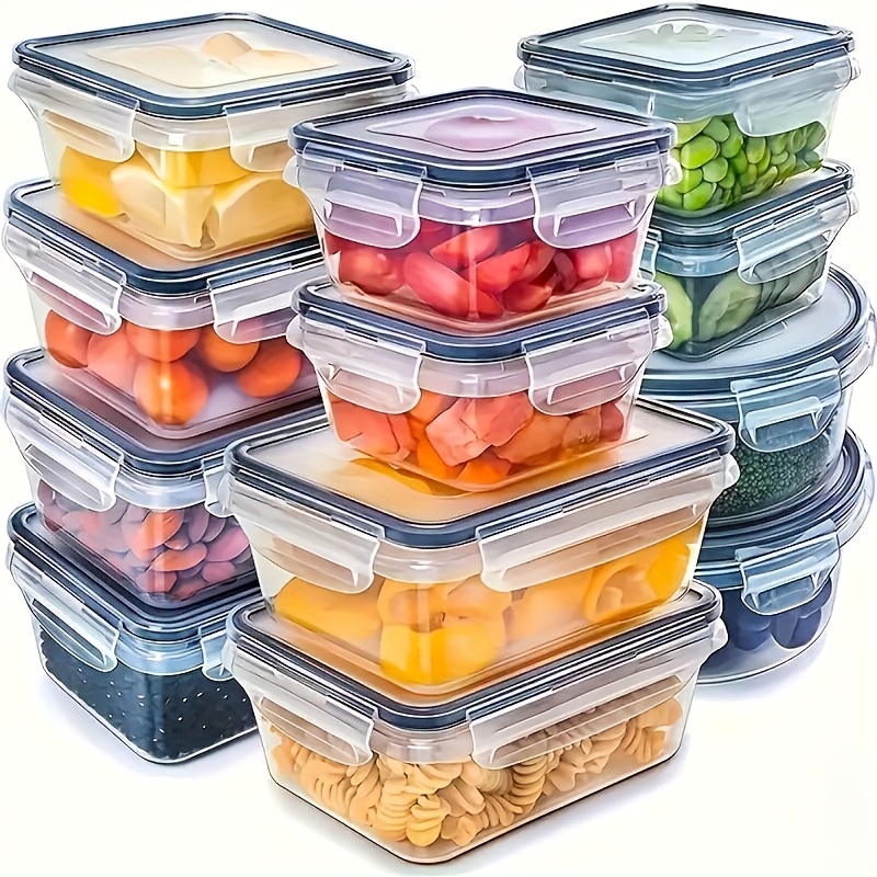 Commercial Kitchen Shed - 8-teiliges Set mit 4 Behältern und