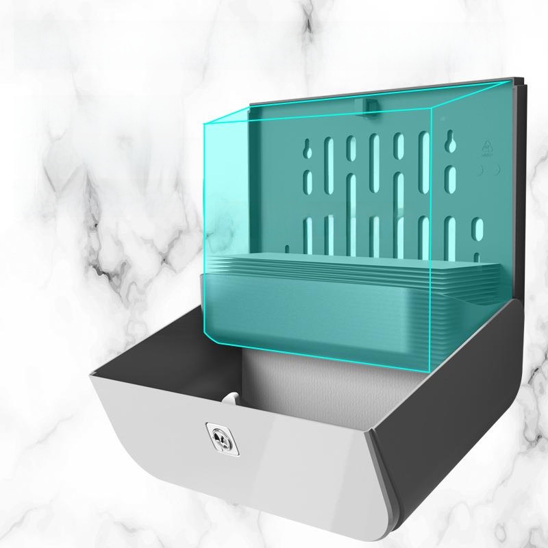 Commercial Kitchen Store - Wandmontierte Taschentuchbox für Gewerbe und Badezimmer,