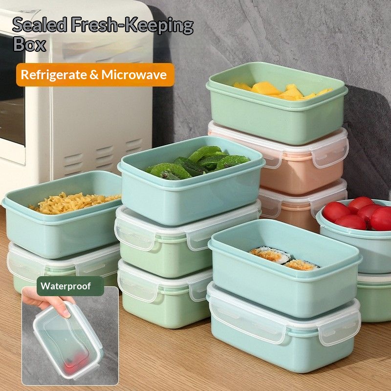 Commercial Kitchen Shed - Luftdichte Lebensmittelbehälter BPA-frei Stapelbare Auslaufsichere Lunchbox