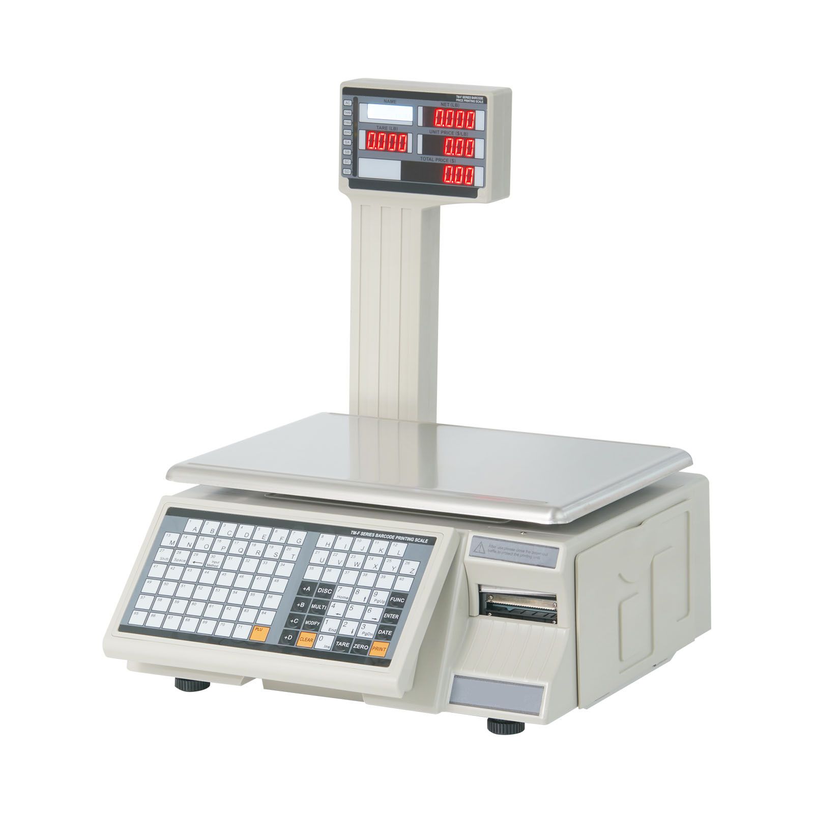 Commercial Kitchen Store - Elektronische Preisberechnungswaage, 66 LB Digitale Feinkostwaage,