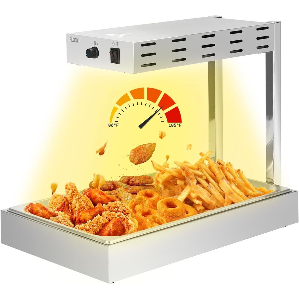 Commercial Kitchen Lights - Pommes-Frites-Wärmer, kommerzieller Wärmelampe, Lebensmittelwärmer, thermostabile Lebensmittelheizlampe
