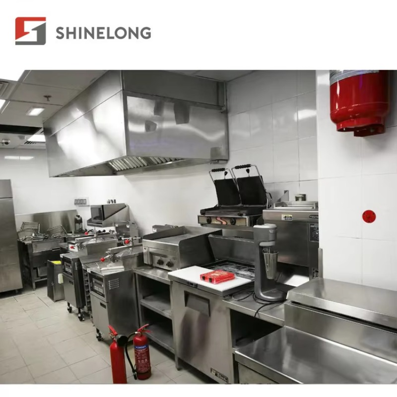 Commercial Kitchen Layouts - Fast Food Restaurant-Ausrüstung, Küchenlayout-Design, kommerzielles Fast-Food-Ausrüstungsset,