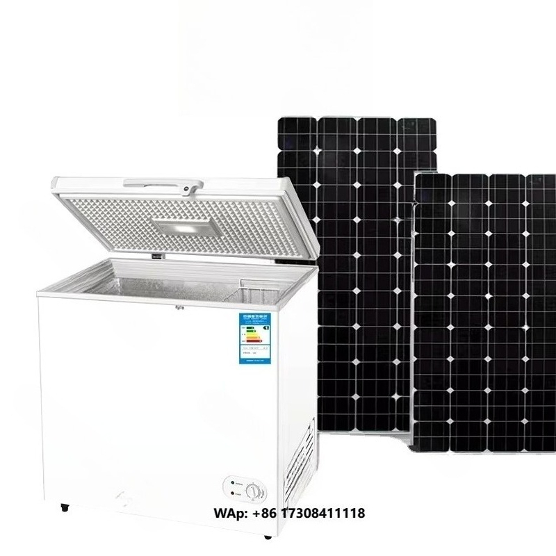 Commercial Chest Freezer - 208L DC Solar-Gefriertruhe (12V/24V) mit Oberöffnung,