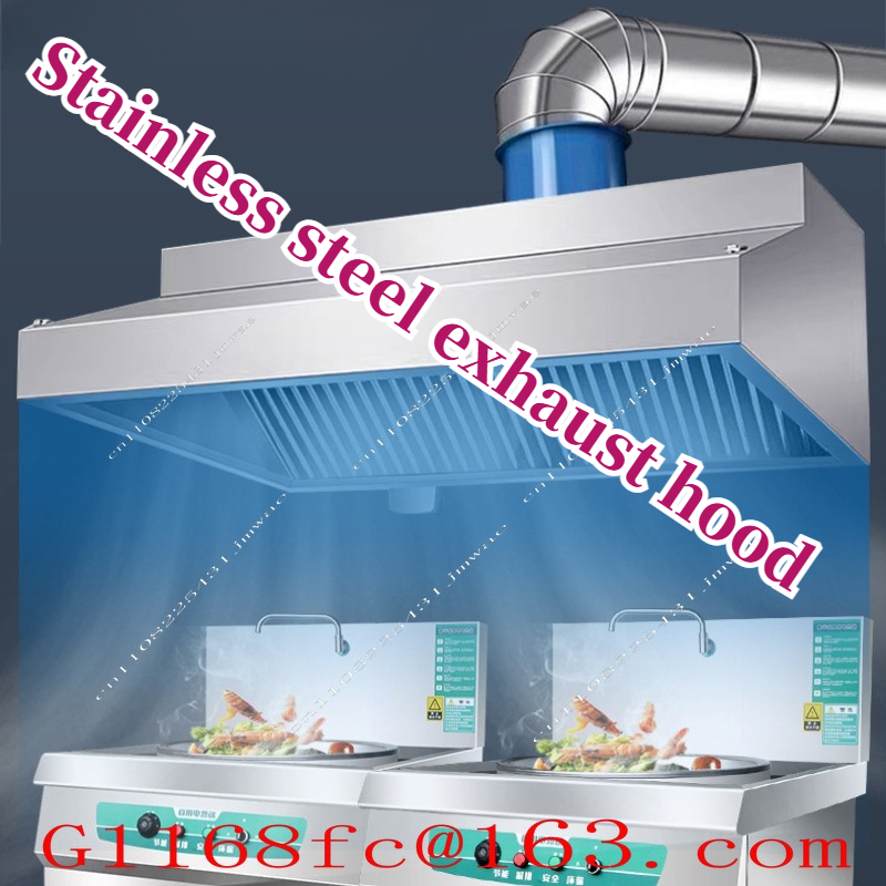 Commercial Exhaust Hood - Edelstahl-Abzugshaube für Gewerbliche Restaurantküchen, Erdöfen und
