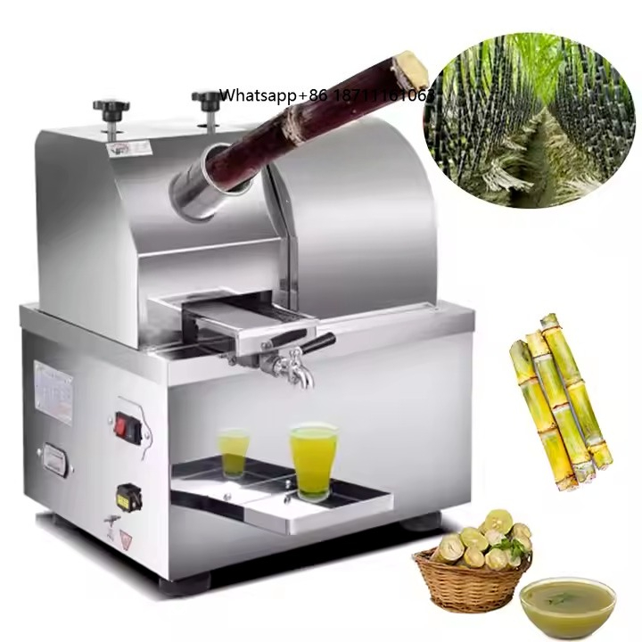 Juice Extractor Commercial - Kommerzielle elektrische Zuckerrohrsaft-Extraktionsmaschine, industrielle Maschine, hergestellt
