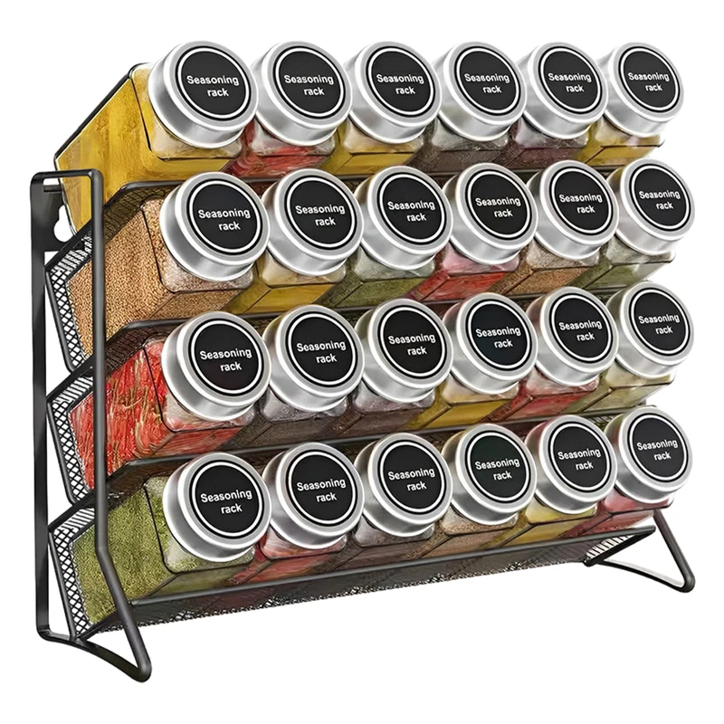 4-stufiger Gewürzorganizer aus – Commercial Kitchen Shelving Bewertung und Preis