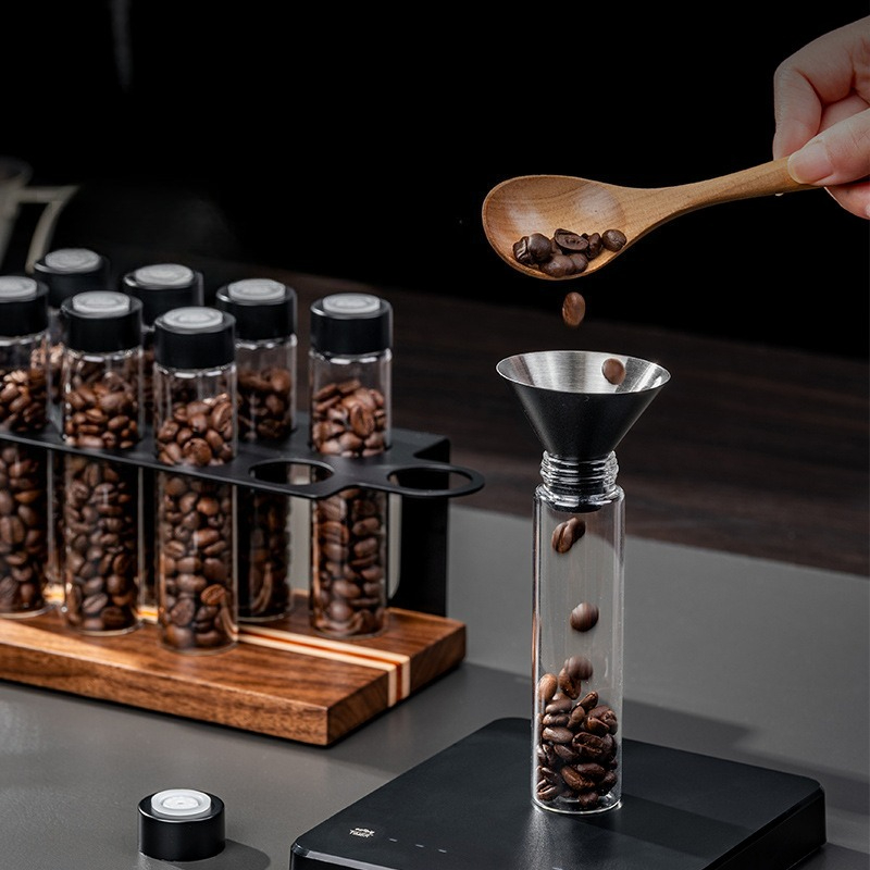 JUSTINLAU Glas-Kaffeebohnen-Au – Commercial Kitchen Shed Bewertung und Preis