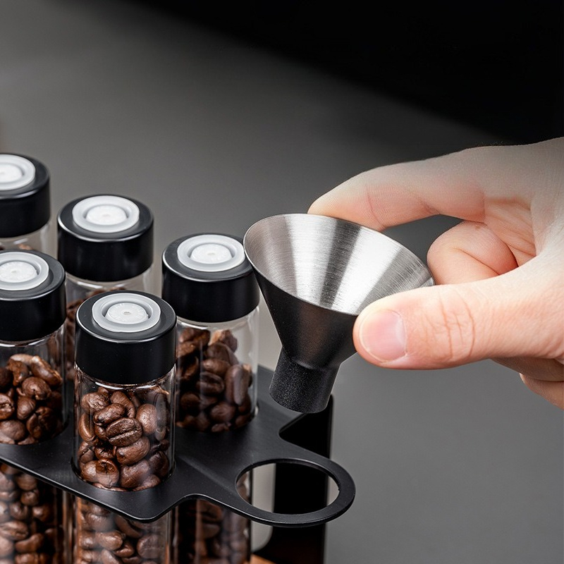 JUSTINLAU Glas-Kaffeebohnen-Au – Commercial Kitchen Shed Bewertung und Preis