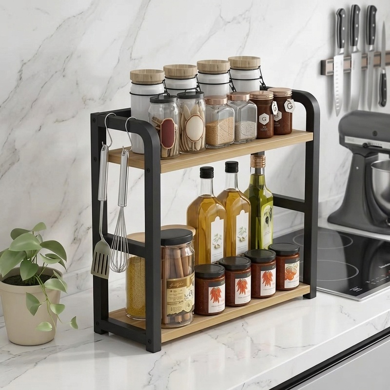 2-stöckiges Metall-Arbeitsplat – Commercial Kitchen Shelving Bewertung und Preis