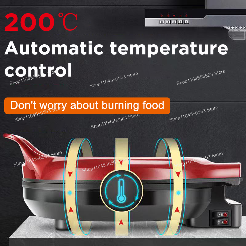 110 V/220 V Elektrischer Pfann – Crepe Maker Griddle Bewertung und Preis