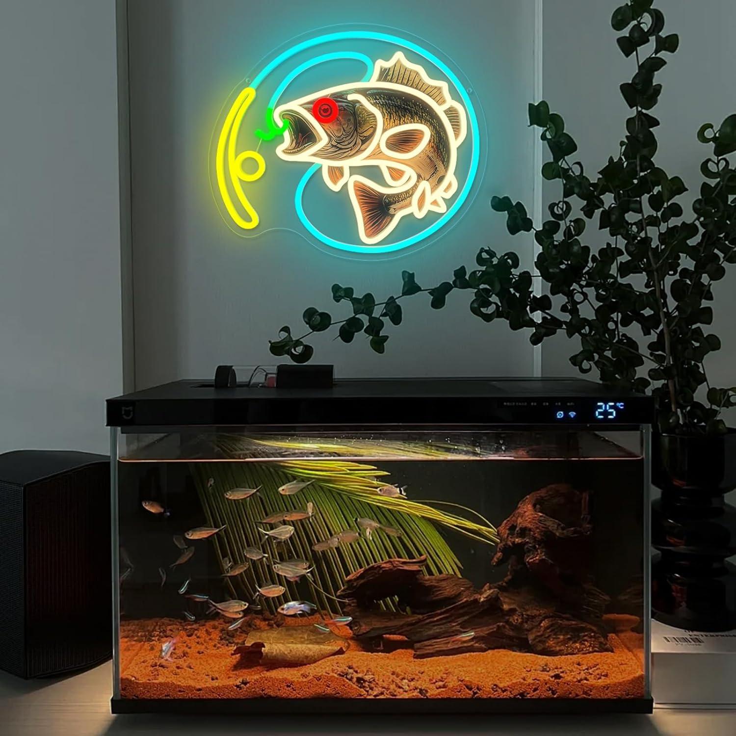 Angeln Neon-Schild USB Dimmbar – Commercial Kitchen Store Bewertung und Preis