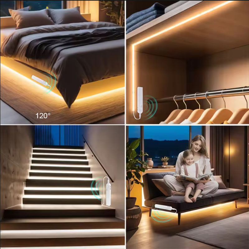 1–5 m LED-Lichtband mit PIR-Be – Commercial Kitchen Lights Bewertung und Preis