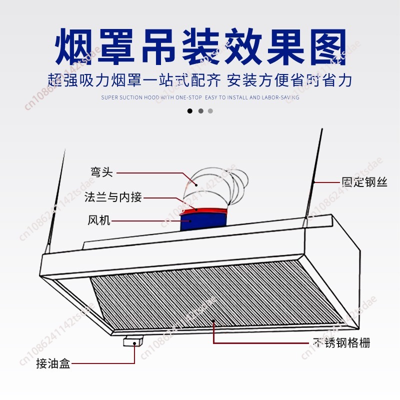 Gewerbliche Edelstahl-Dunstabz – Commercial Exhaust Hood Bewertung und Preis