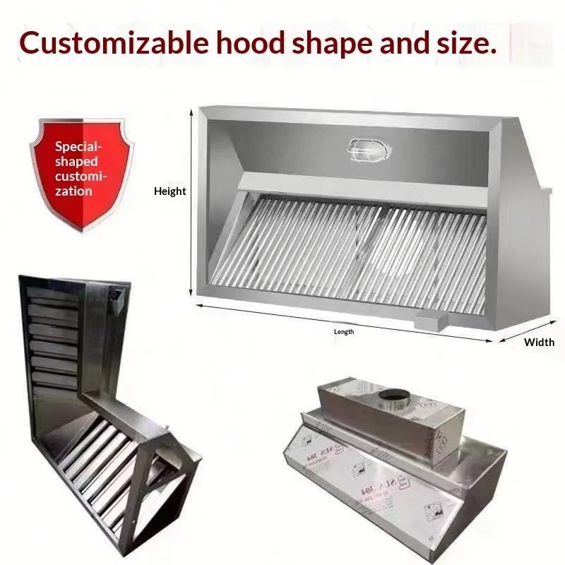 Kommerzielle Anpassbare Küchen – Commercial Exhaust Hood Bewertung und Preis