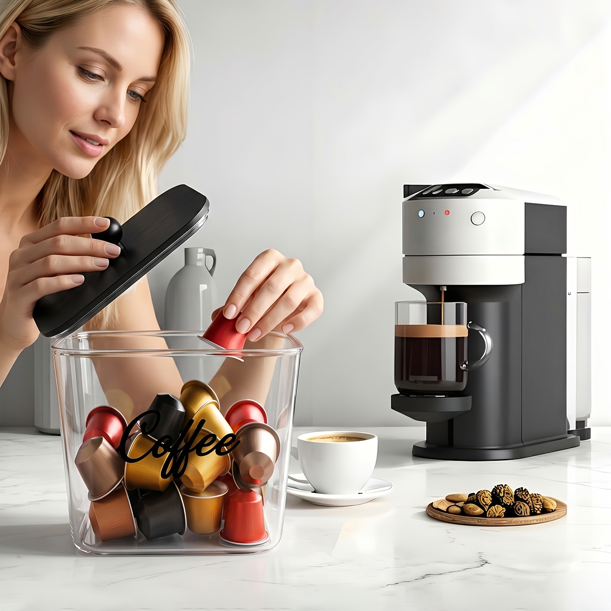 Kaffeepads-Halter mit Deckeln, – Commercial Kitchen Shed Bewertung und Preis
