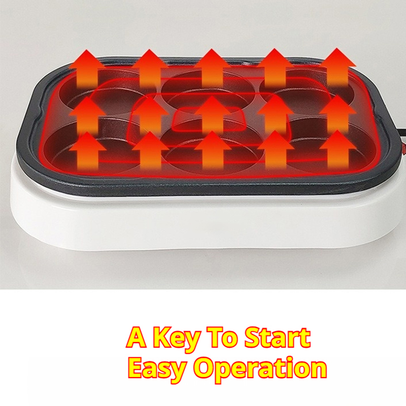 Elektrischer Takoyaki-Herstell – Crepe Maker Griddle Bewertung und Preis