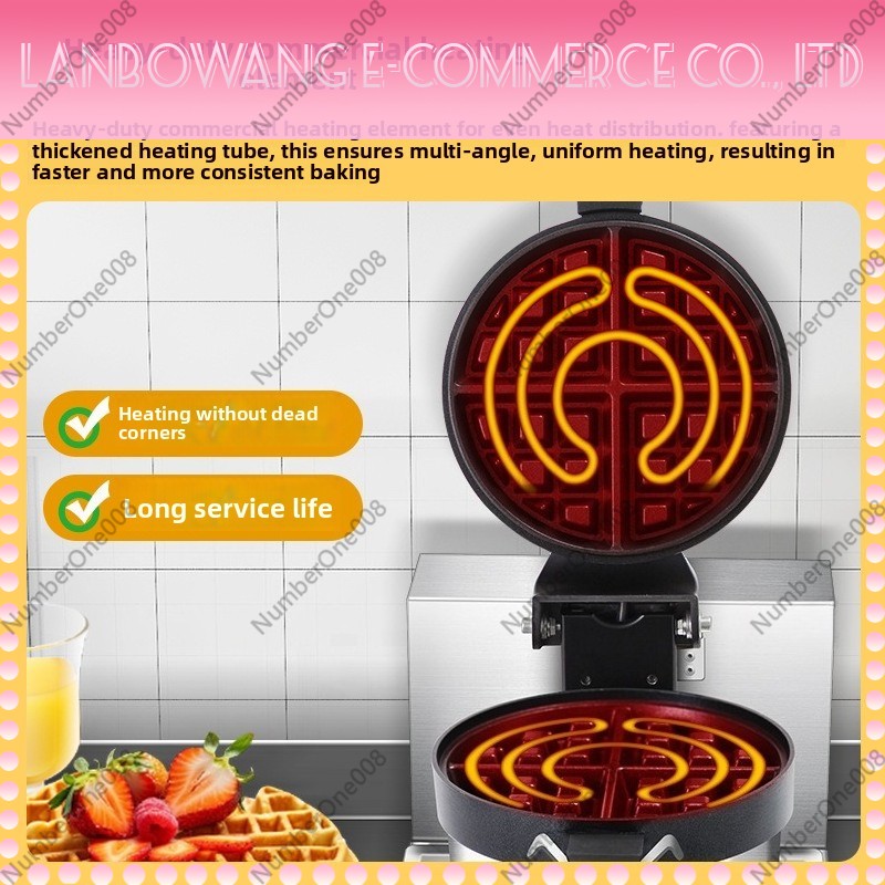 Rotierender Waffeleisen-Grill, – Crepe Maker Griddle Bewertung und Preis