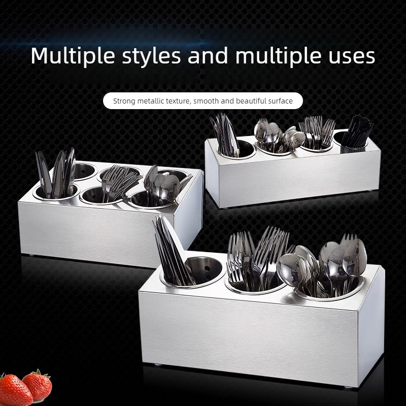 Edelstahl-Besteckkorb mit Abtr – Commercial Kitchen Knife Storage Bewertung und Preis