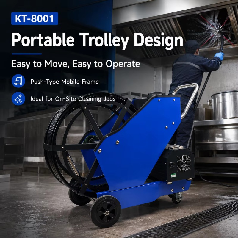 KT-8001 Gewerbliche Ölrauchkan – Commercial Kitchen Maintenance Bewertung und Preis