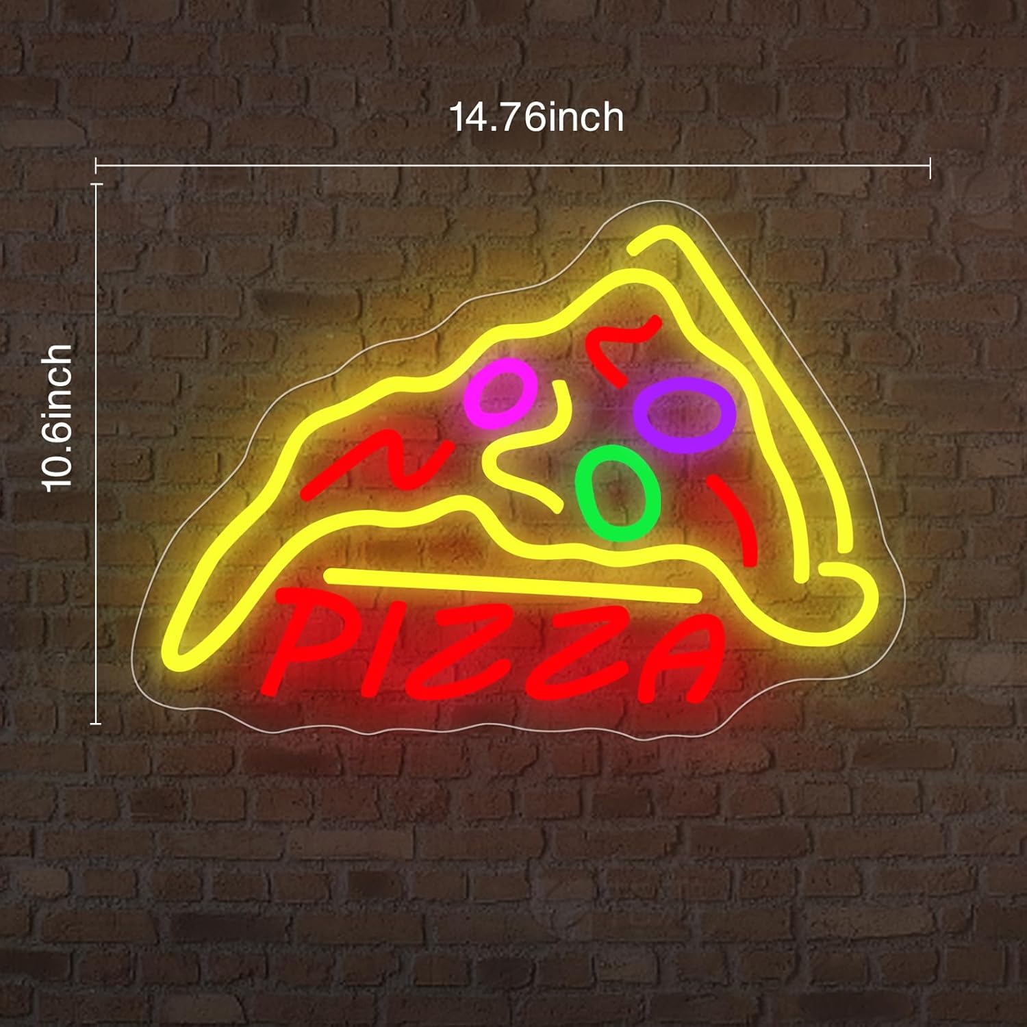 Pizza-Neonschild, Business-Kun – Commercial Kitchen Store Bewertung und Preis