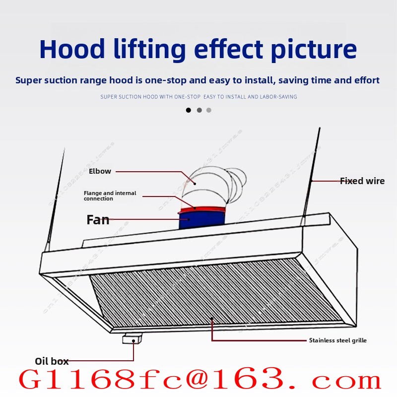 Edelstahl-Abzugshaube für Gewe – Commercial Exhaust Hood Bewertung und Preis