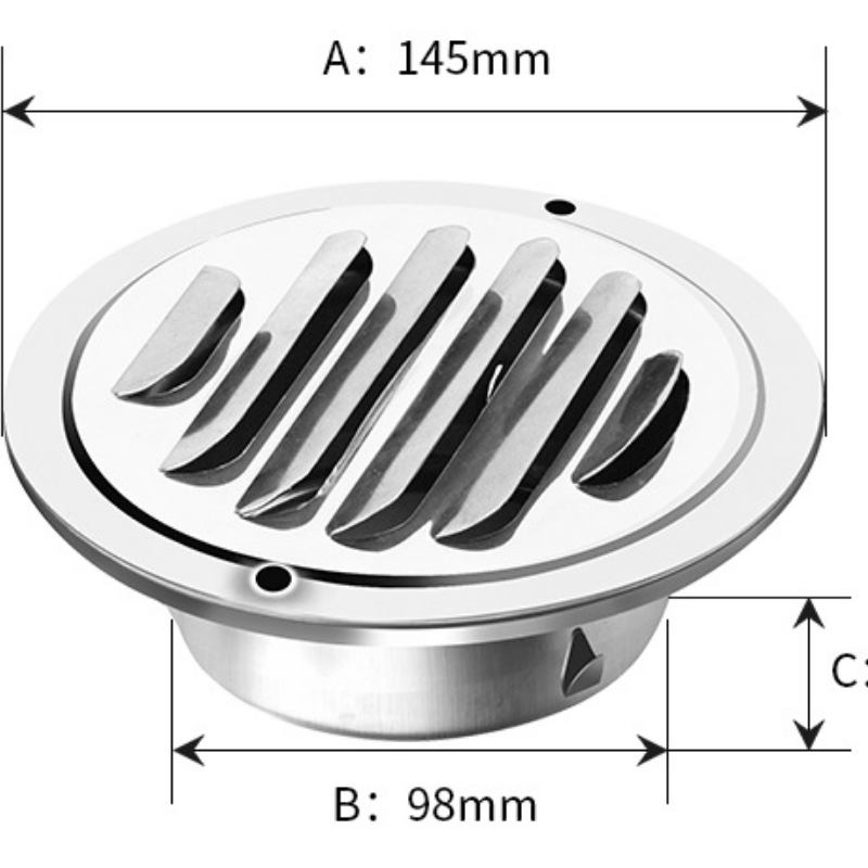 1 Stück Edelstahl-Dunstabzugsh – Commercial Kitchen Vent Hood Bewertung und Preis